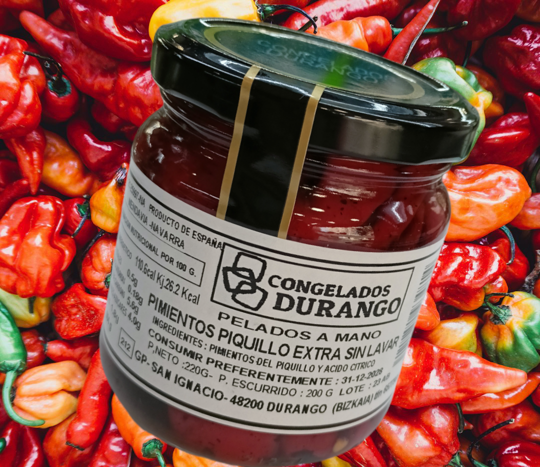 PIMIENTO PIQUILLO 212 SIN LAVAR NACIONAL