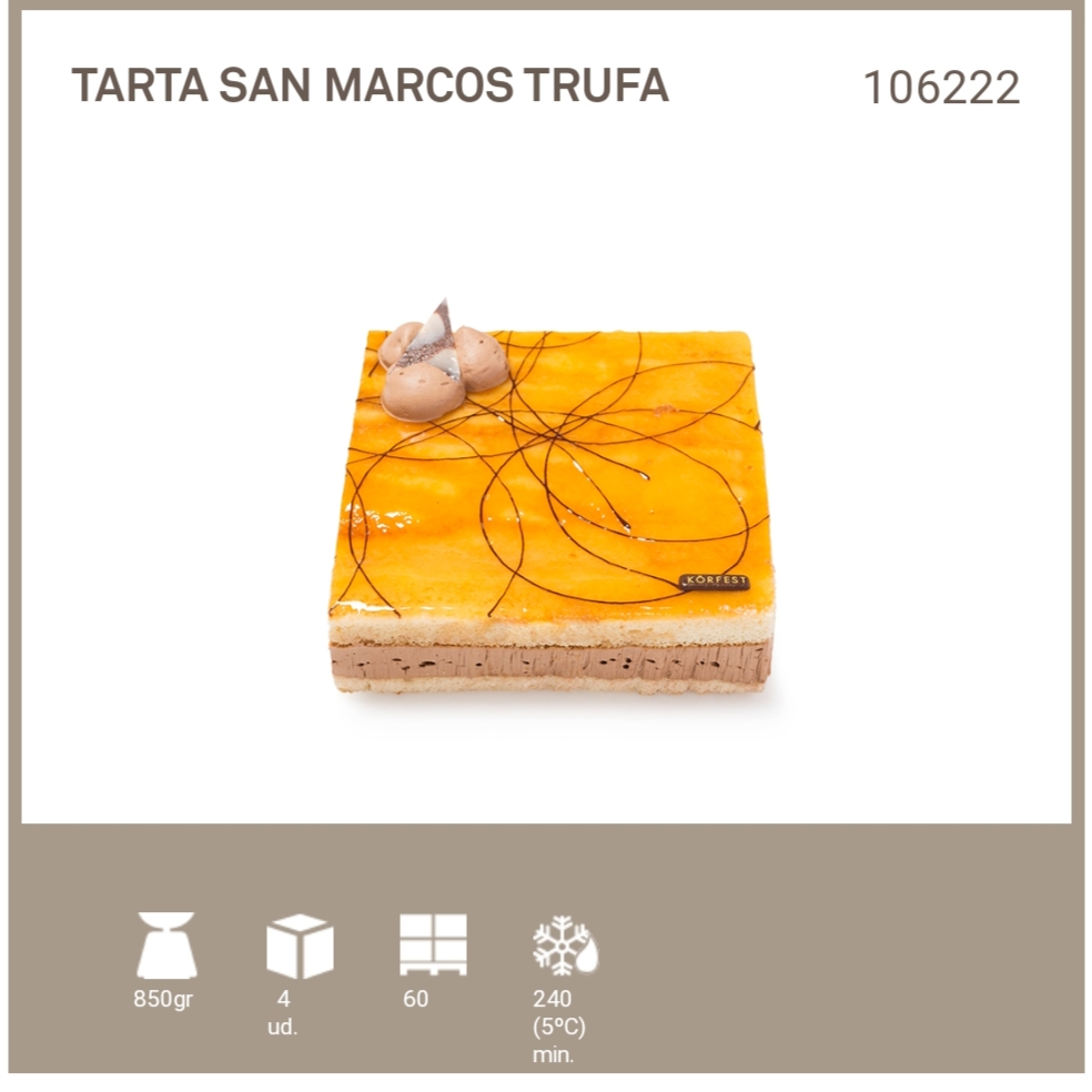 TARTA SAN MARCOS TRUFA