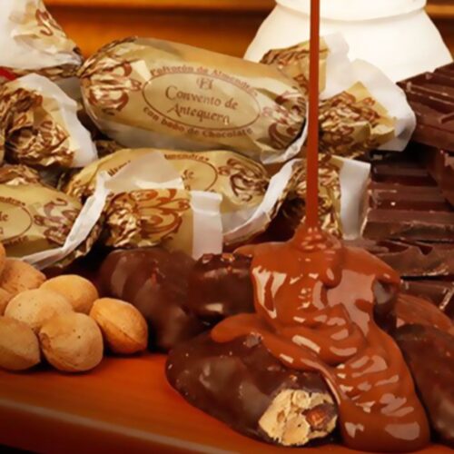 MANTECADO DE ALMENDRA CHOCOLATE